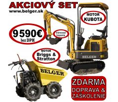 SET MINIBAGER BG-1200.01 + MINIDUMPER