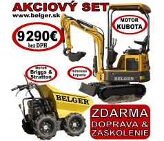 SET MINIBAGER BG-1200.01 + MINIDUMPER